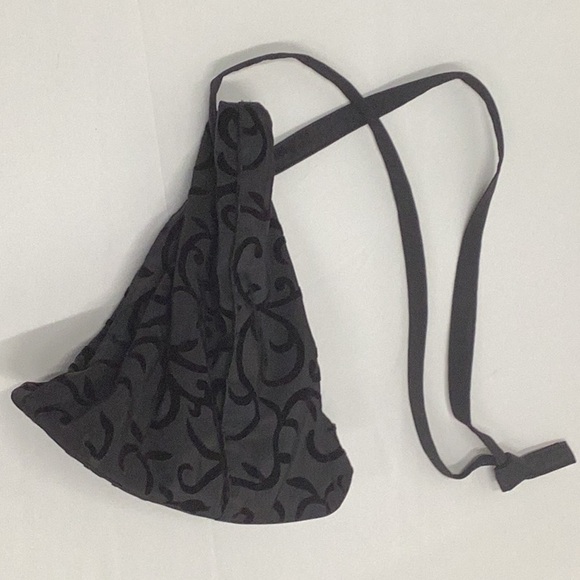 MYCRA PAC NOW black reversible hooded cape with matching bag! Great for witches! - Picture 7 of 16